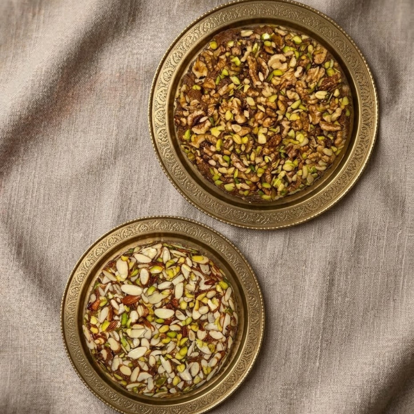 Badami & Akhroti Halwa Combo (Pack of 2)