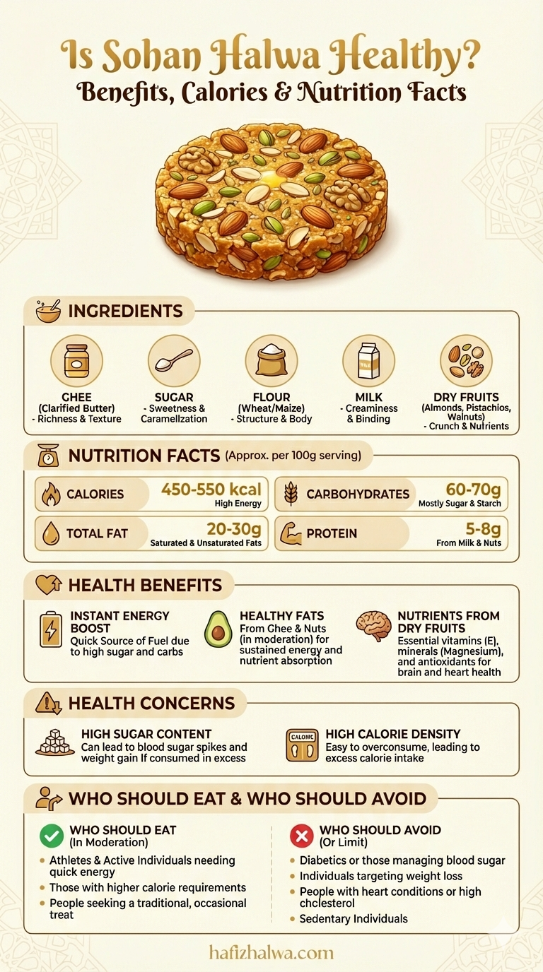 Is Sohan Halwa Healthy? Benefits, Calories & Nutrition Facts