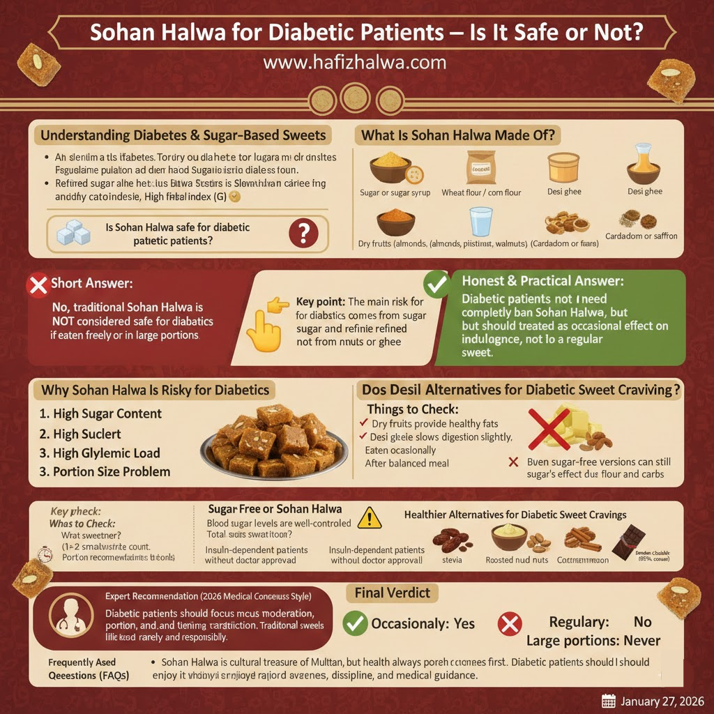Sohan Halwa for Diabetic Patients – Is It Safe or Not? – HafizHalwa